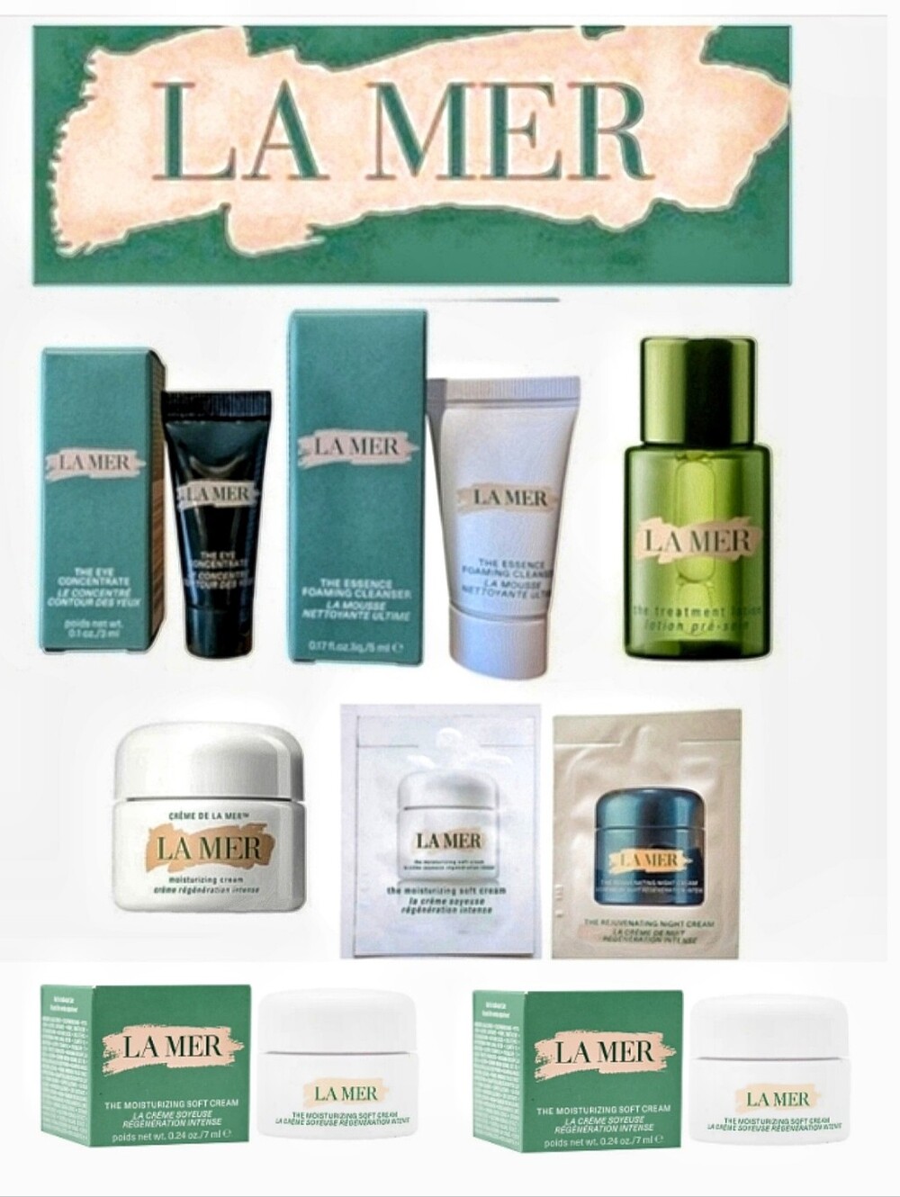 La Mer cosmetics Lot